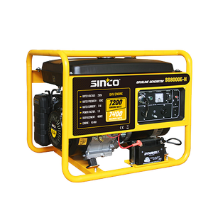 8kw OHV 4 السكتة الدماغية ، تبريد الهواء ، صامت ، اسطوانة واحدة بنزين / مولد بنزين
